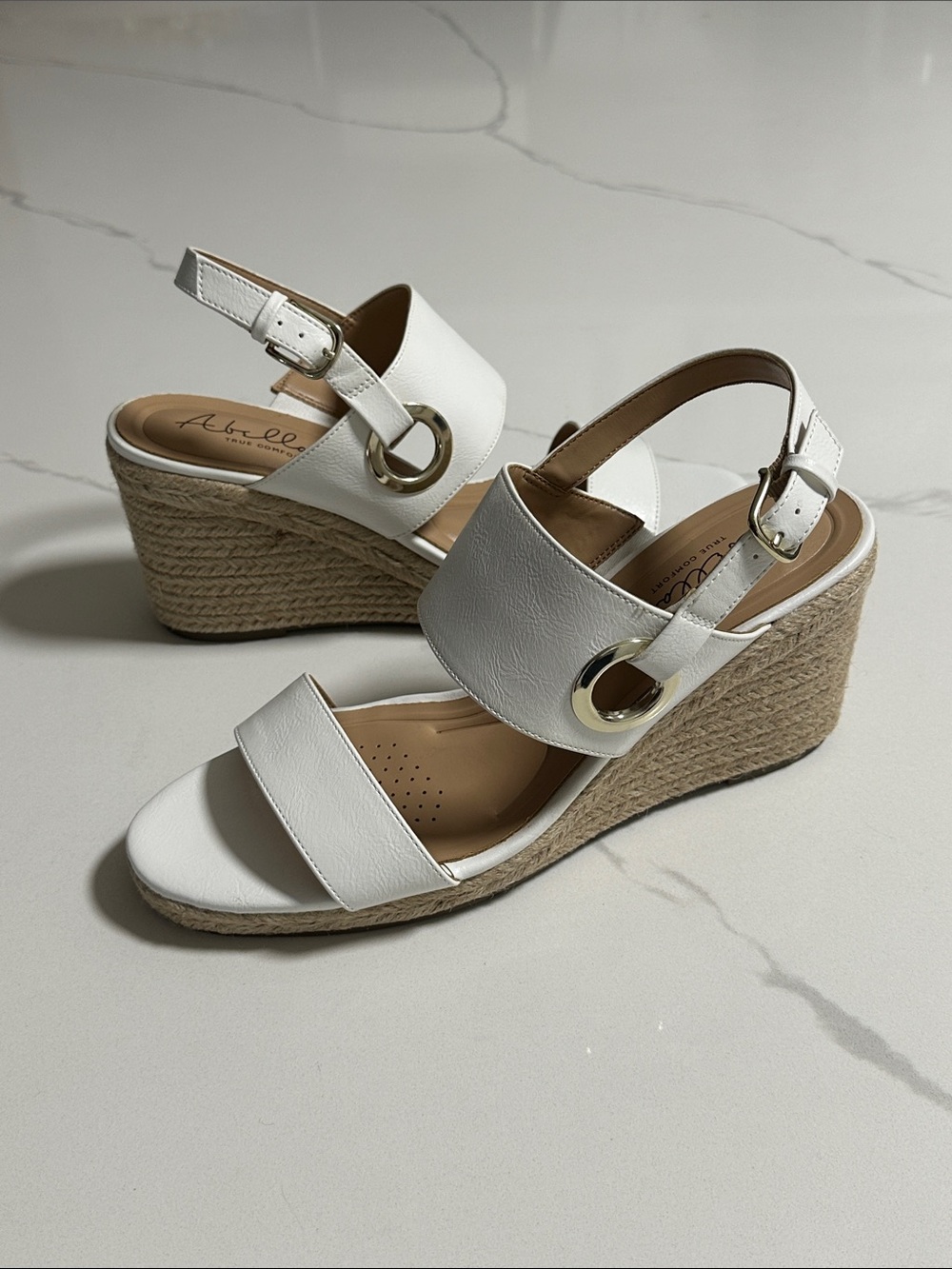 Abella Taya Wedge Espadrille Sandals